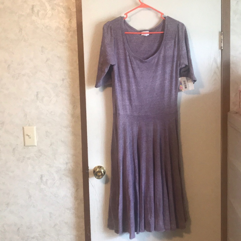 NWT- LuLaRoe Nicole sz/L Lavender heather